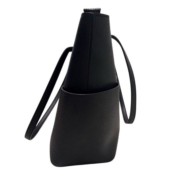 Anne Klein Women's Large Black Tote Shoulder Bag - Picture 4 of 16